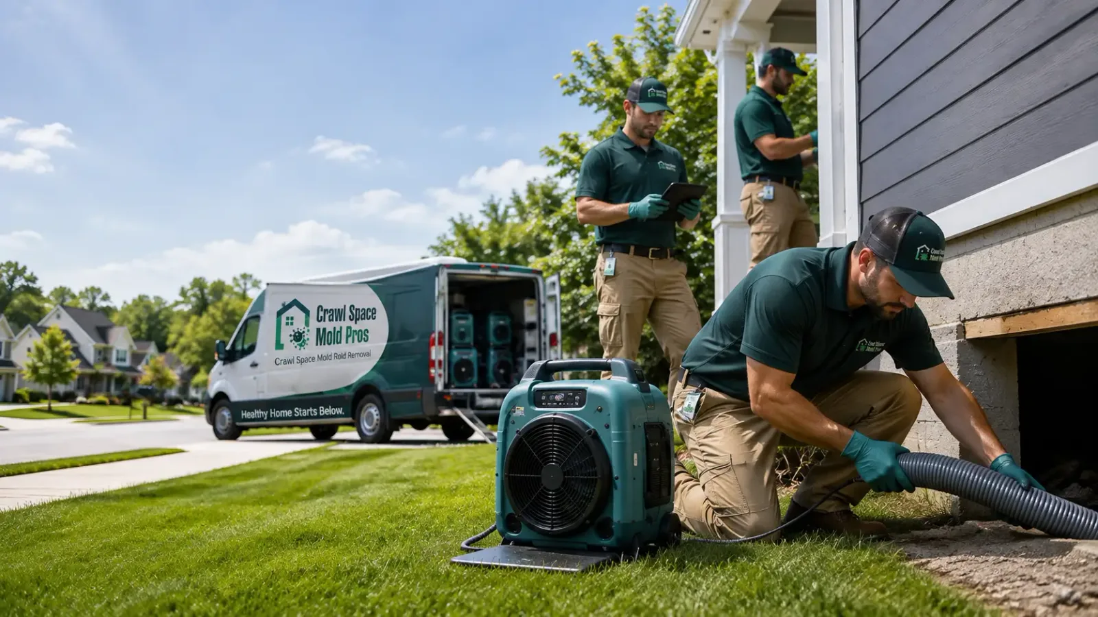 Crawl Space Mold Removal in Storm Lake, IA